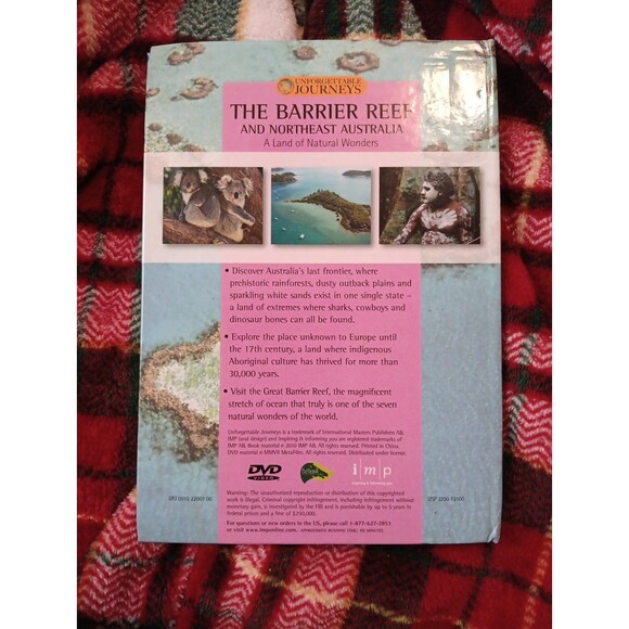 Unforgettable Journeys, The Barrier Reef and Northeast Australia Dvd/ Book - Picture 3 of 3